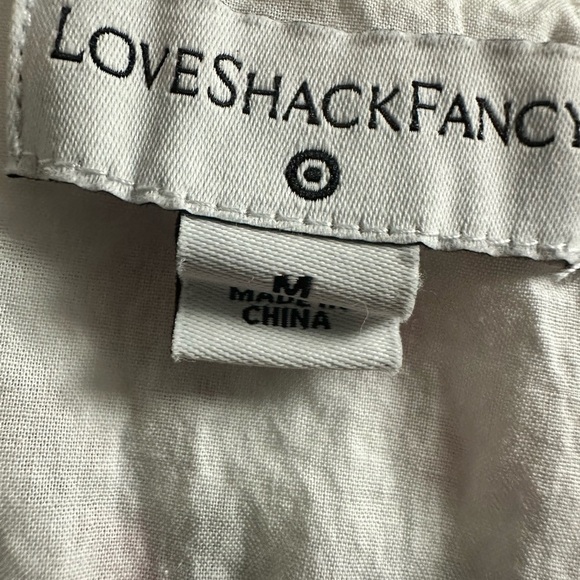 Love Shack Fancy Floral Midi Dress Size Medium - Picture 7 of 12